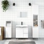 vidaXL Armadietto da Bagno Bianco 65x33x60 cm in Legno Multistrato vidaXL Armadietto da Bagno Bianco 65x33x60 cm in Legno Multistrato