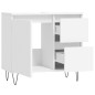 vidaXL Armadietto da Bagno Bianco 65x33x60 cm in Legno Multistrato vidaXL Armadietto da Bagno Bianco 65x33x60 cm in Legno Multistrato