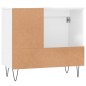 vidaXL Armadietto da Bagno Bianco 65x33x60 cm in Legno Multistrato vidaXL Armadietto da Bagno Bianco 65x33x60 cm in Legno Multistrato