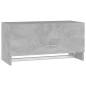 vidaXL Armadio Grigio Cemento 70x32,5x35 cm in Truciolato vidaXL Armadio Grigio Cemento 70x32,5x35 cm in Truciolato