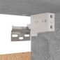 vidaXL Armadio Grigio Cemento 70x32,5x35 cm in Truciolato vidaXL Armadio Grigio Cemento 70x32,5x35 cm in Truciolato