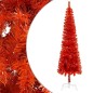 vidaXL Albero di Natale Sottile Rosso 150 cm 