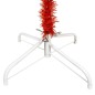 vidaXL Albero di Natale Sottile Rosso 150 cm 