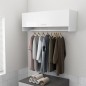 vidaXL Armadio Bianco Lucido 100x32,5x35 cm in Truciolato vidaXL Armadio Bianco Lucido 100x32,5x35 cm in Truciolato