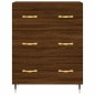vidaXL Credenza Rovere Marrone 69,5x34x180 cm in Legno Multistrato vidaXL Credenza Rovere Marrone 69,5x34x180 cm in Legno Multistrato