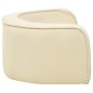 vidaXL Divano Cani Pieghevole Crema 73x67x26cm in Peluche e Cuscino vidaXL Divano Cani Pieghevole Crema 73x67x26cm in Peluche e Cuscino