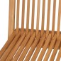 vidaXL Set da Pranzo 9 pz in Legno Massello di Teak