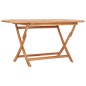 vidaXL Set da Pranzo da Giardino 9 pz Pieghevole in Massello di Teak vidaXL Set da Pranzo da Giardino 9 pz Pieghevole in Massello di Teak