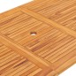 vidaXL Set da Pranzo da Giardino 9 pz Pieghevole in Massello di Teak vidaXL Set da Pranzo da Giardino 9 pz Pieghevole in Massello di Teak