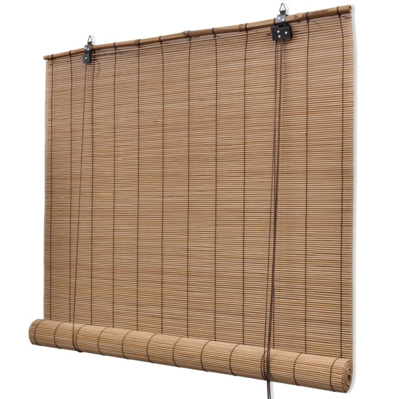 Tende a Rullo in Bambù Marrone 120x160 cm Tende a Rullo in Bambù Marrone 120x160 cm