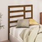 Testiera per Letto Miele 81x4x104 cm in Legno Massello di Pino Testiera per Letto Miele 81x4x104 cm in Legno Massello di Pino