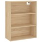 vidaXL Credenza Rovere Sonoma 69,5x34x180 cm in Legno Multistrato vidaXL Credenza Rovere Sonoma 69,5x34x180 cm in Legno Multistrato