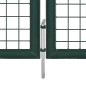vidaXL Cancello per Giardino in Rete Metallica 289x75 cm/306x125 cm vidaXL Cancello per Giardino in Rete Metallica 289x75 cm/306x125 cm