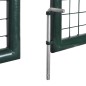 vidaXL Cancello per Giardino in Rete Metallica 289x75 cm/306x125 cm vidaXL Cancello per Giardino in Rete Metallica 289x75 cm/306x125 cm