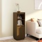 Credenza Marrone Miele 37x34x110 cm in Legno Massello di Pino Credenza Marrone Miele 37x34x110 cm in Legno Massello di Pino