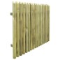 vidaXL Cancello Giardino con Paletti Legno Pino Impregnato 100x75 cm vidaXL Cancello Giardino con Paletti Legno Pino Impregnato 100x75 cm