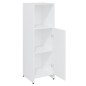 vidaXL Armadio da Bagno Bianco 30x30x95 cm in Legno Multistrato vidaXL Armadio da Bagno Bianco 30x30x95 cm in Legno Multistrato