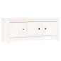 Scarpiera Bianca 110x38x45,5 cm in Legno Massello di Pino Scarpiera Bianca 110x38x45,5 cm in Legno Massello di Pino
