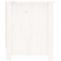 Scarpiera Bianca 110x38x45,5 cm in Legno Massello di Pino Scarpiera Bianca 110x38x45,5 cm in Legno Massello di Pino
