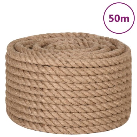 vidaXL Corda in Juta Lunga 50 m Spessa 24 mm