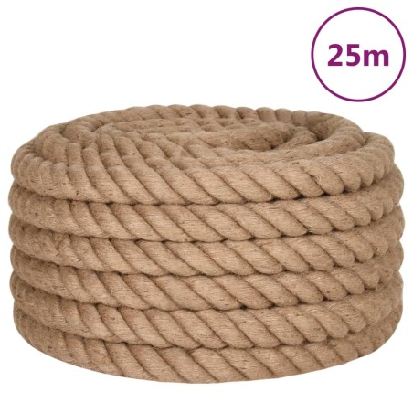 vidaXL Corda in Juta Lunga 25 m Spessa 36 mm