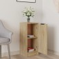 vidaXL Credenza Rovere Sonoma 30x30x70 cm in Legno Multistrato vidaXL Credenza Rovere Sonoma 30x30x70 cm in Legno Multistrato