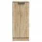 vidaXL Credenza Rovere Sonoma 30x30x70 cm in Legno Multistrato vidaXL Credenza Rovere Sonoma 30x30x70 cm in Legno Multistrato