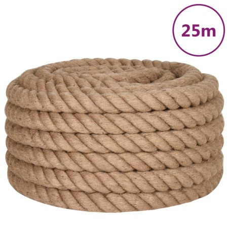 vidaXL Corda in Juta Lunga 25 m Spessa 40 mm