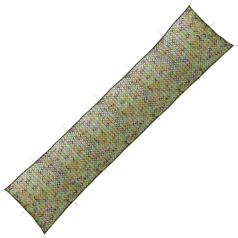 vidaXL Rete Mimetica con Custodia 1,5x10 m vidaXL Rete Mimetica con Custodia 1,5x10 m