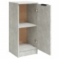 vidaXL Credenze 2 pz Grigio Cemento 30x30x70 cm in Legno Multistrato vidaXL Credenze 2 pz Grigio Cemento 30x30x70 cm in Legno Multistrato