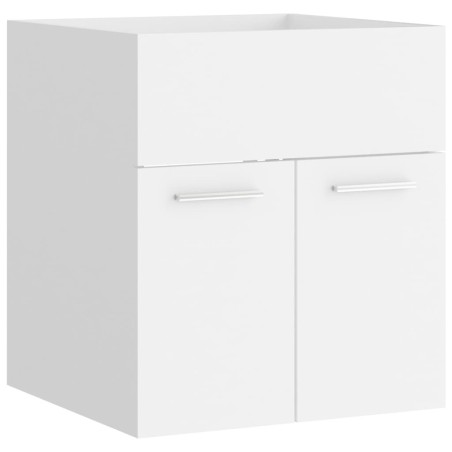 Mobile Sottolavabo Bianco 41x38,5x46 cm in Multistrato