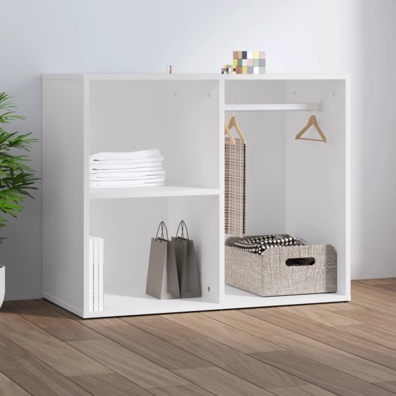 vidaXL Armadietto per Cosmetici Bianco 80x40x65 cm Legno Multistrato vidaXL Armadietto per Cosmetici Bianco 80x40x65 cm Legno Multistrato