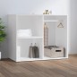 vidaXL Armadietto per Cosmetici Bianco 80x40x65 cm Legno Multistrato vidaXL Armadietto per Cosmetici Bianco 80x40x65 cm Legno Multistrato