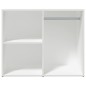 vidaXL Armadietto per Cosmetici Bianco 80x40x65 cm Legno Multistrato vidaXL Armadietto per Cosmetici Bianco 80x40x65 cm Legno Multistrato