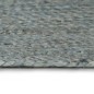 vidaXL Tappeto Lavorato a Mano in Juta Rotondo 240 cm Verde Oliva