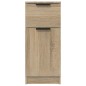 vidaXL Credenze 2 pz Rovere Sonoma 30x30x70 cm in Legno Multistrato vidaXL Credenze 2 pz Rovere Sonoma 30x30x70 cm in Legno Multistrato