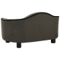 vidaXL Divano per Cani Grigio Scuro 67x47x36 cm in Peluche vidaXL Divano per Cani Grigio Scuro 67x47x36 cm in Peluche