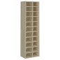 Scarpiera Rovere Sonoma 54x34x183 cm in Truciolato Scarpiera Rovere Sonoma 54x34x183 cm in Truciolato