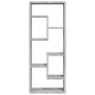 vidaXL Mensola a Muro Grigio Sonoma 36x16x90 cm in Legno Multistrato