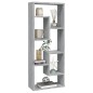 vidaXL Mensola a Muro Grigio Sonoma 36x16x90 cm in Legno Multistrato