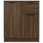 vidaXL Credenza Rovere Marrone 60x30x70 cm in Legno Multistrato vidaXL Credenza Rovere Marrone 60x30x70 cm in Legno Multistrato