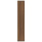 vidaXL Mensola a Muro Rovere Marrone 36x16x90 cm in Legno Multistrato