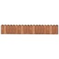 vidaXL Rotoli di Bordura 3 pz 120 cm in Legno di Pino impregnato vidaXL Rotoli di Bordura 3 pz 120 cm in Legno di Pino impregnato