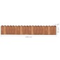 vidaXL Rotoli di Bordura 3 pz 120 cm in Legno di Pino impregnato vidaXL Rotoli di Bordura 3 pz 120 cm in Legno di Pino impregnato