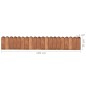 vidaXL Rotoli di Bordura 2 pz 120 cm in Legno di Pino impregnato vidaXL Rotoli di Bordura 2 pz 120 cm in Legno di Pino impregnato