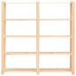 vidaXL Scaffali a 5 Livelli 3 pz 80x38x170 cm in Massello Pino 500 kg vidaXL Scaffali a 5 Livelli 3 pz 80x38x170 cm in Massello Pino 500 kg