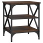 Tavolino da Salotto Rovere Marrone 40x42x50cm Legno Multistrato Tavolino da Salotto Rovere Marrone 40x42x50cm Legno Multistrato