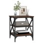 Tavolino da Salotto Rovere Marrone 40x42x50cm Legno Multistrato Tavolino da Salotto Rovere Marrone 40x42x50cm Legno Multistrato