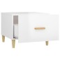 vidaXL Tavolini Salotto 2pz Bianco Lucido 50x50x40cm Legno Multistrato vidaXL Tavolini Salotto 2pz Bianco Lucido 50x50x40cm Legno Multistrato