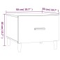 vidaXL Tavolini Salotto 2pz Bianco Lucido 50x50x40cm Legno Multistrato vidaXL Tavolini Salotto 2pz Bianco Lucido 50x50x40cm Legno Multistrato